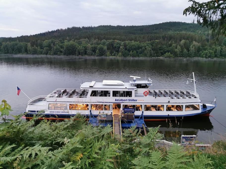 Apartman S Terasou A Vyhledem Na Jezero Lipno Kovarov  Exterior foto